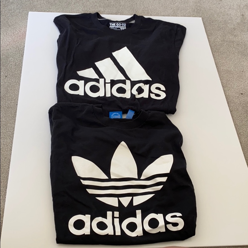 Adidas T-shirts (x2)